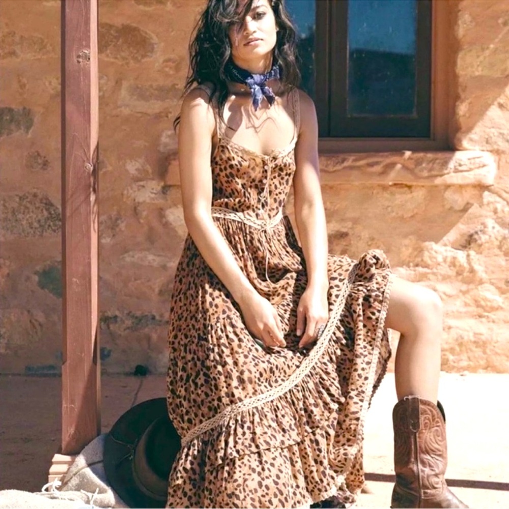Spell and the Gypsy Collective Saphari Sun Dress NWT